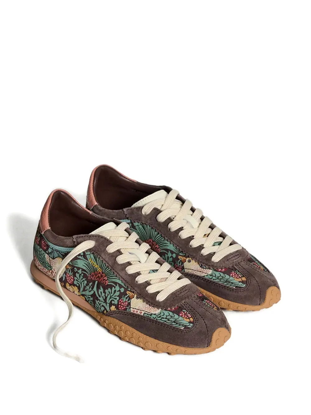 Hoff X Morris & Co.'s Bridge Floral-print Lace-up Sneakers In Multi