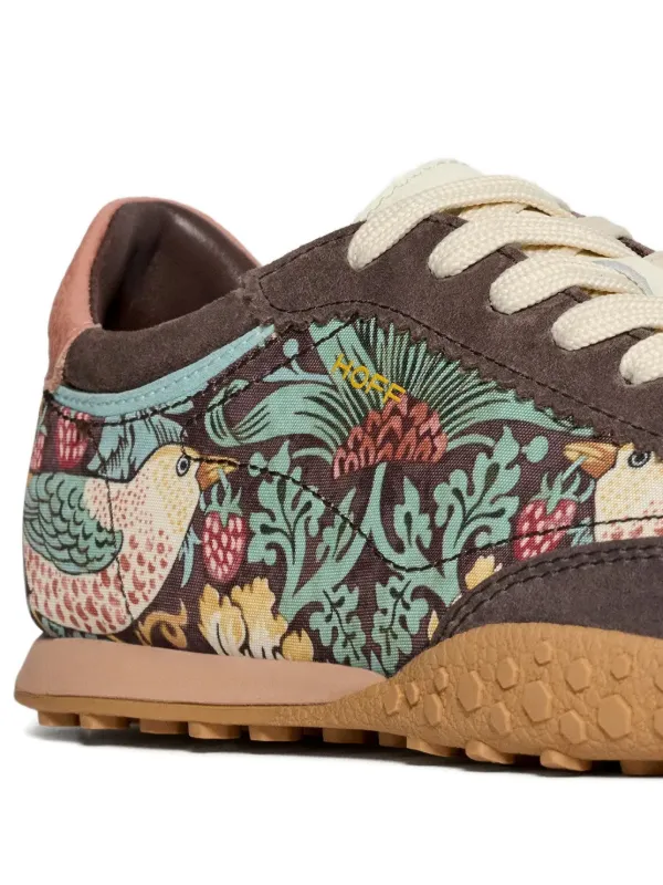 Hoff Tênis x Morris & Co.'s Bridge Floral Com Cadarço | Marrom