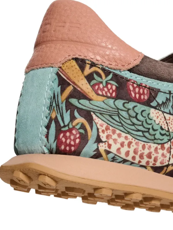 Hoff Tênis x Morris & Co.'s Bridge Floral Com Cadarço | Marrom