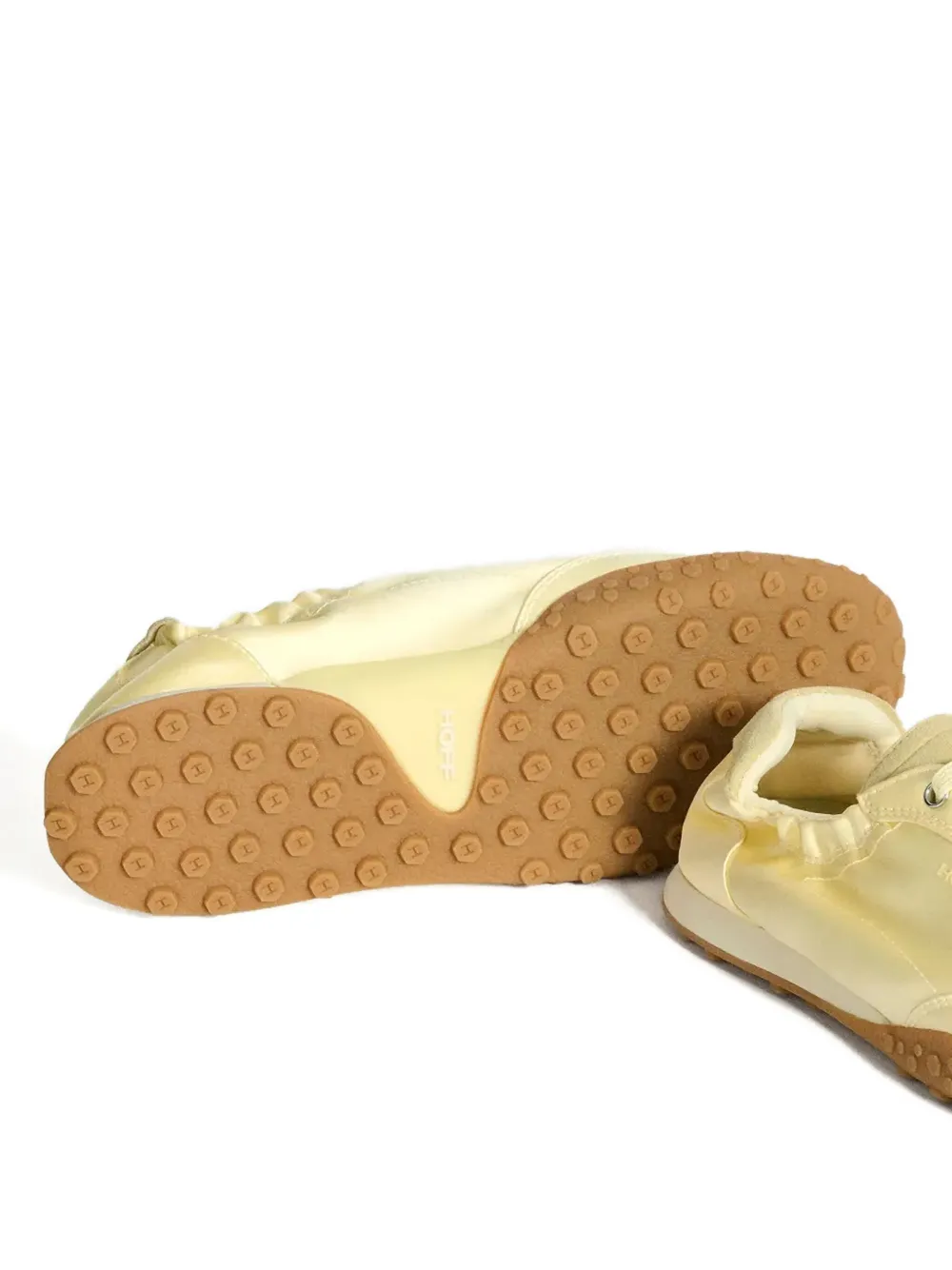 Hoff Bridge Lace-up Sneakers In Yellow