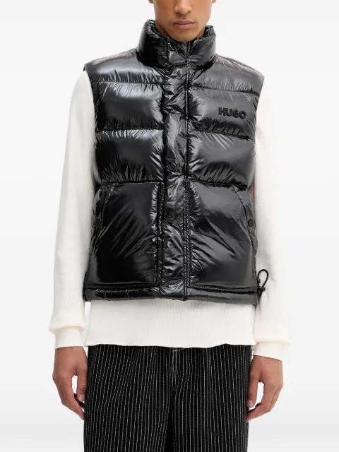 HUGO padded funnel-neck gilet