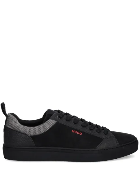 HUGO panelled lace-up sneakers 