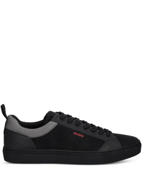 HUGO panelled lace-up sneakers 