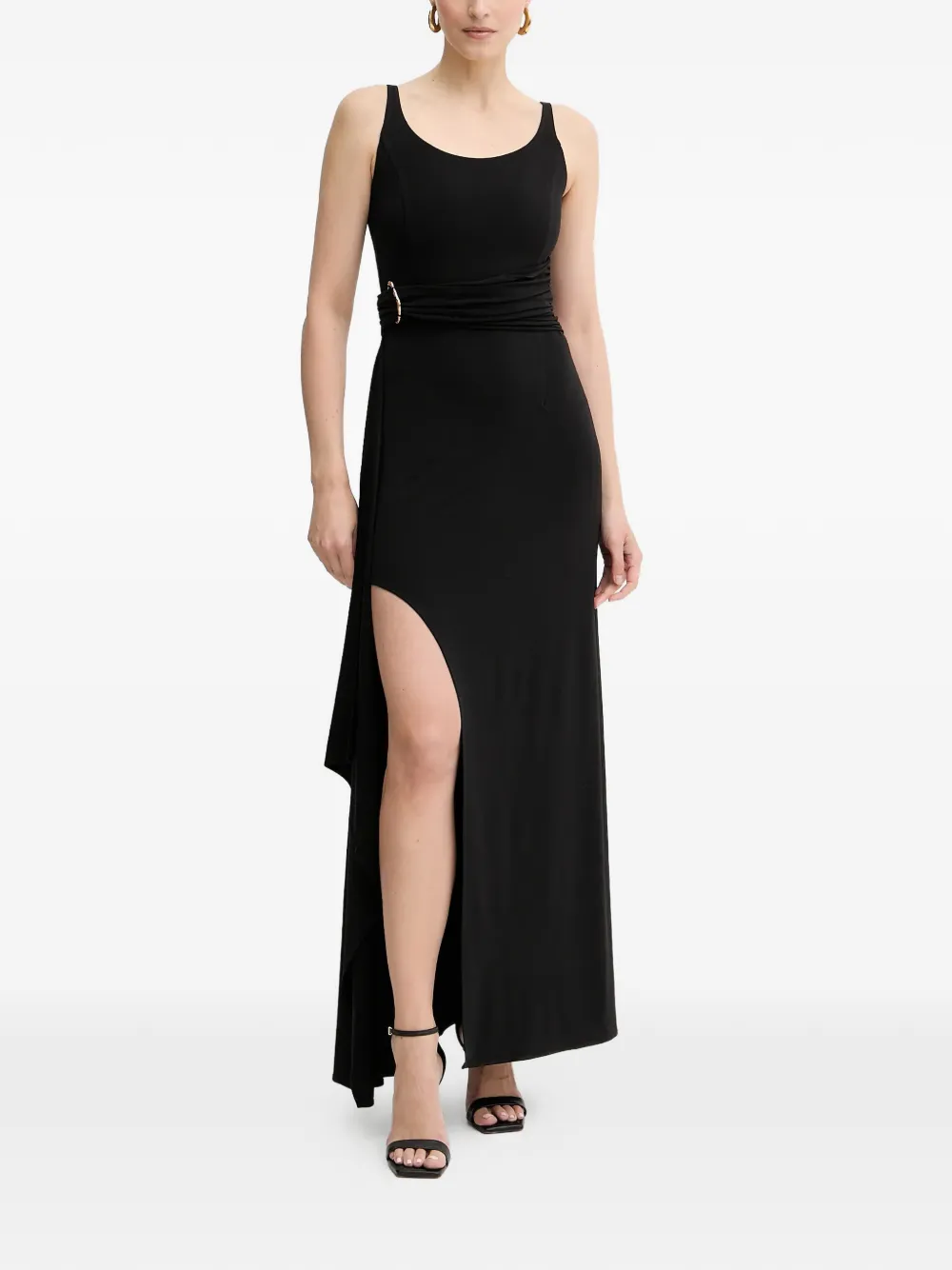 Hervé Léger Mila buckle maxi dress - Nero