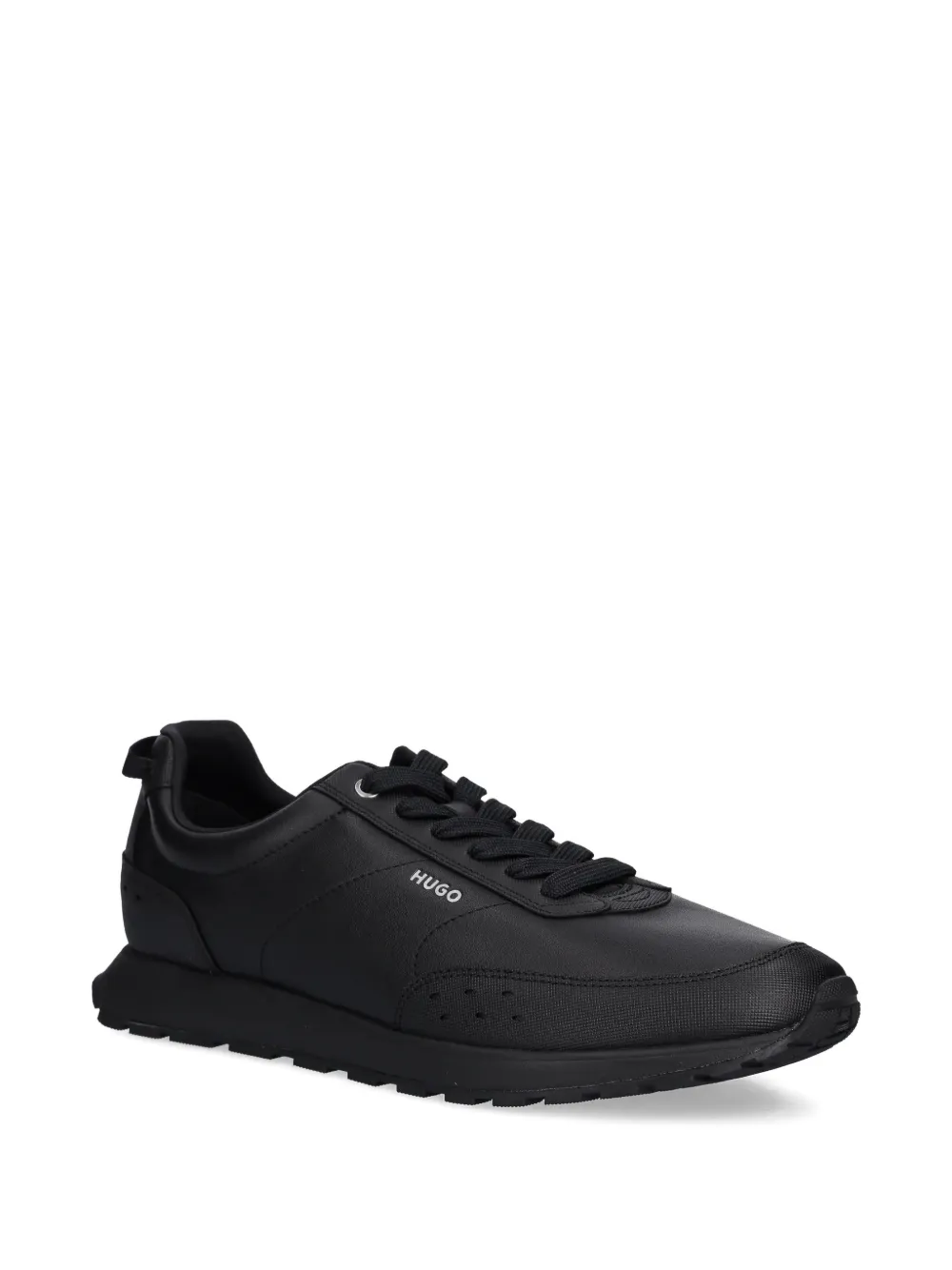 HUGO lace-up panelled sneakers | Low-Tops | Image 2