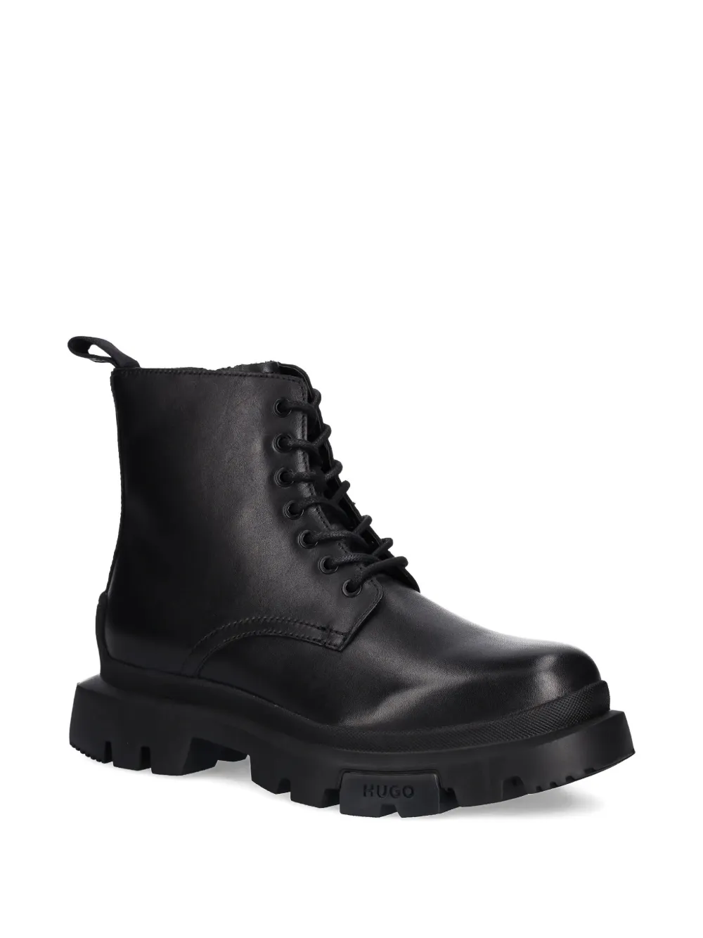HUGO lace-up lug-sole boots | negro | Image 1