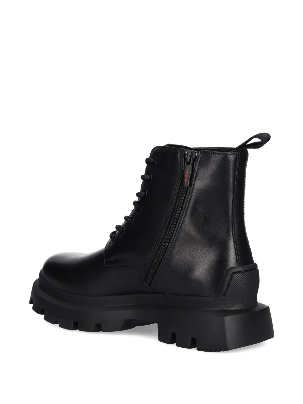 HUGO lace-up lug-sole boots | Botas biker | Image 2