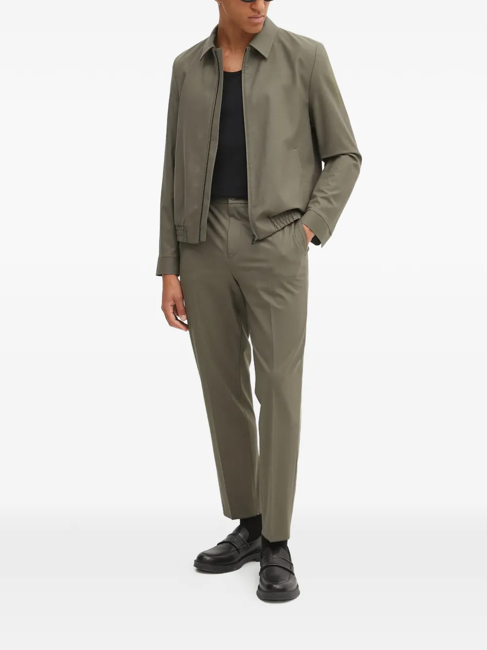 HUGO Helly zip-up collared jacket | Sobrecamisas | Image 2