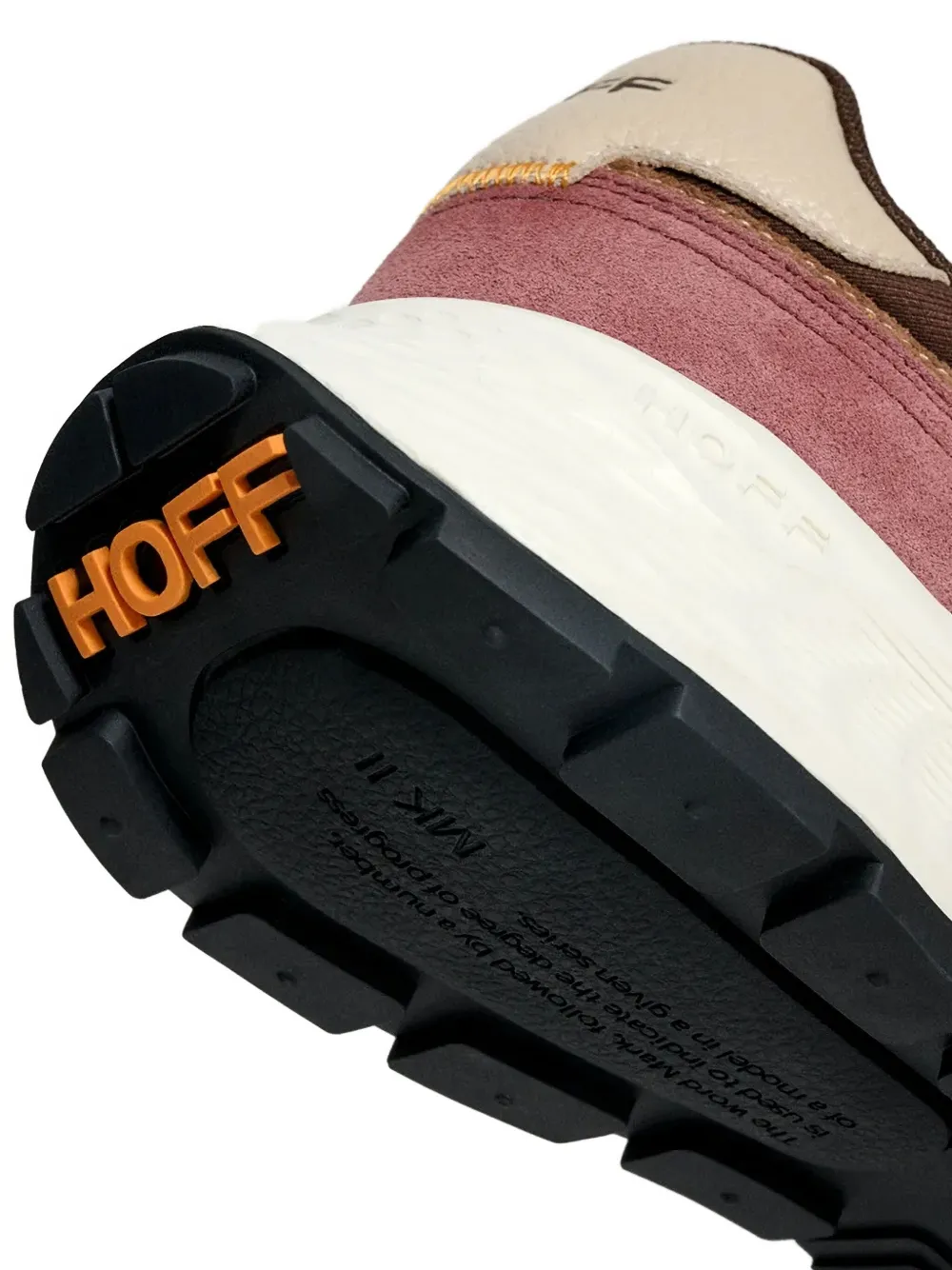 Hoff 47 mm City Mkii sneakers met vlakken Rood