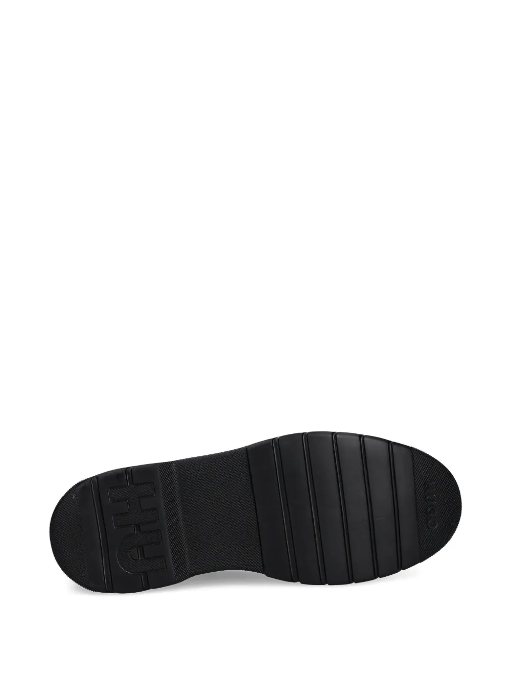 HUGO Enkellaarzen met veters Zwart