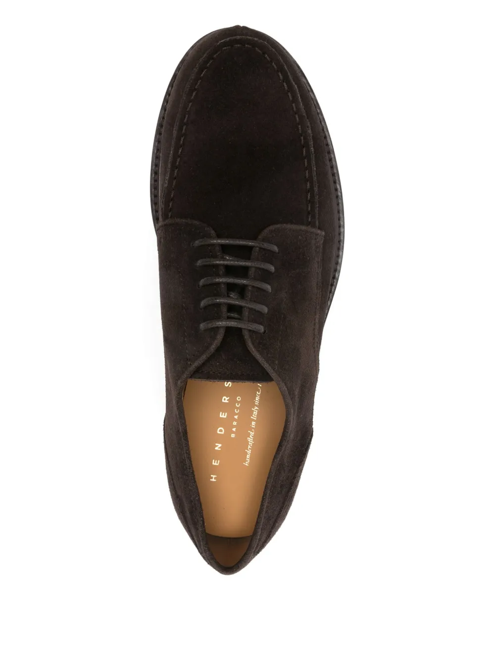 Henderson Baracco Suède Oxford schoenen Bruin