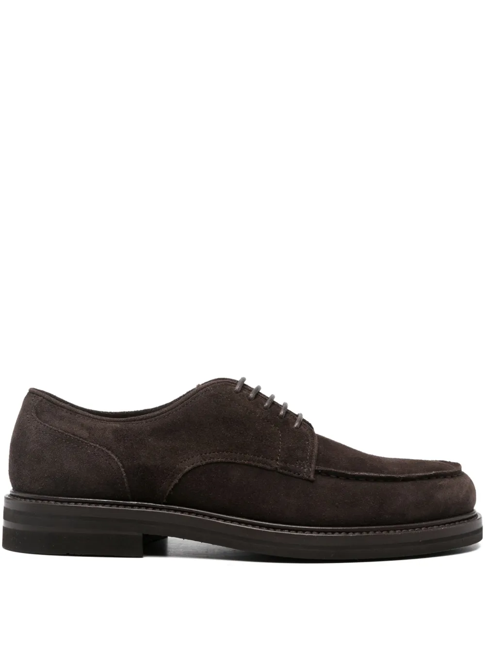 Henderson Baracco suede oxford shoes | Brown | Image 1