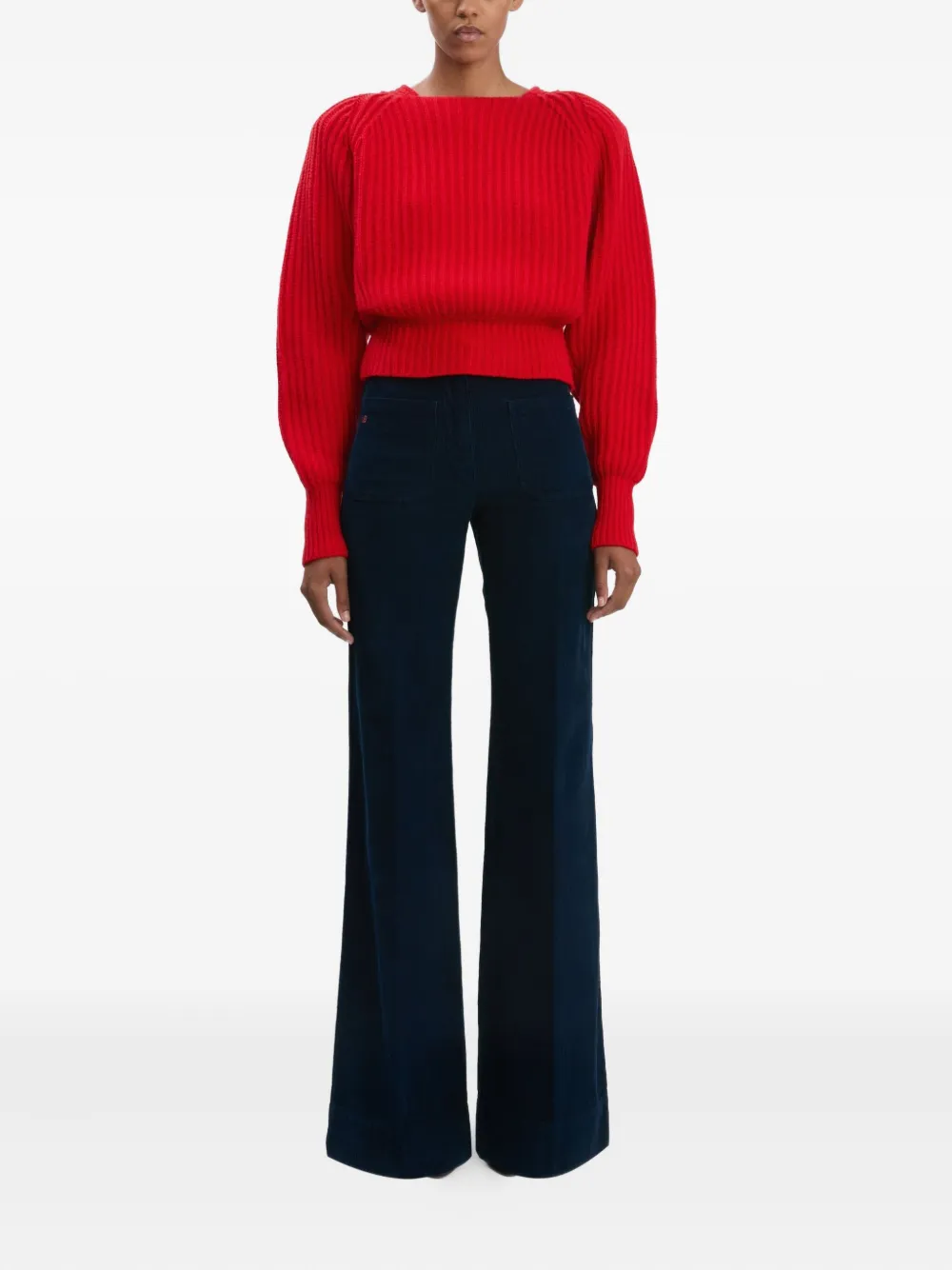 Victoria Beckham rib-knit sweater | Knitted Sweaters | Image 2