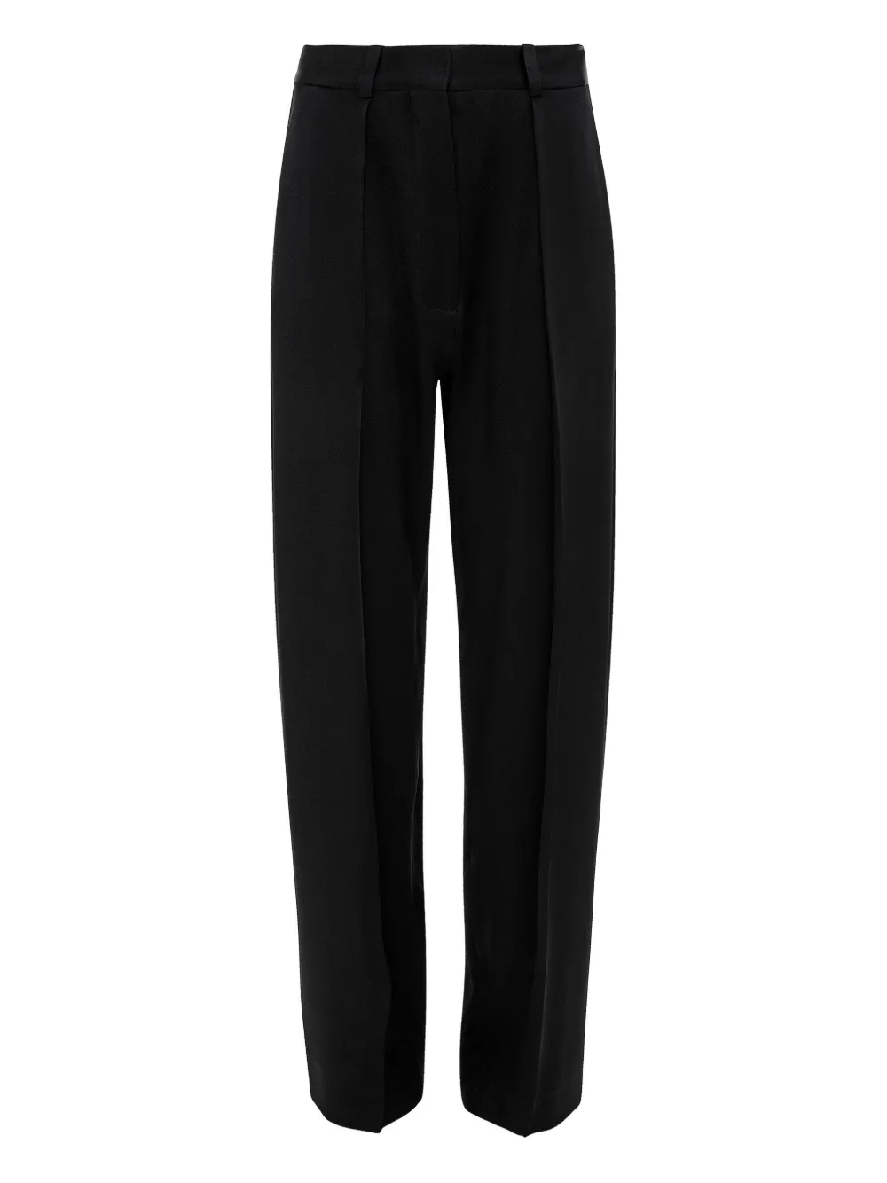 Victoria Beckham pleated wide-leg trousers | Black | Image 1