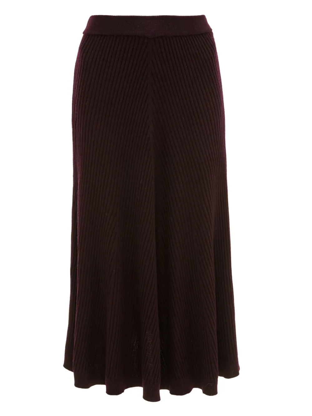 Victoria Beckham リブニット スカート - レッド Victoria Beckham リブニット スカート - レッド