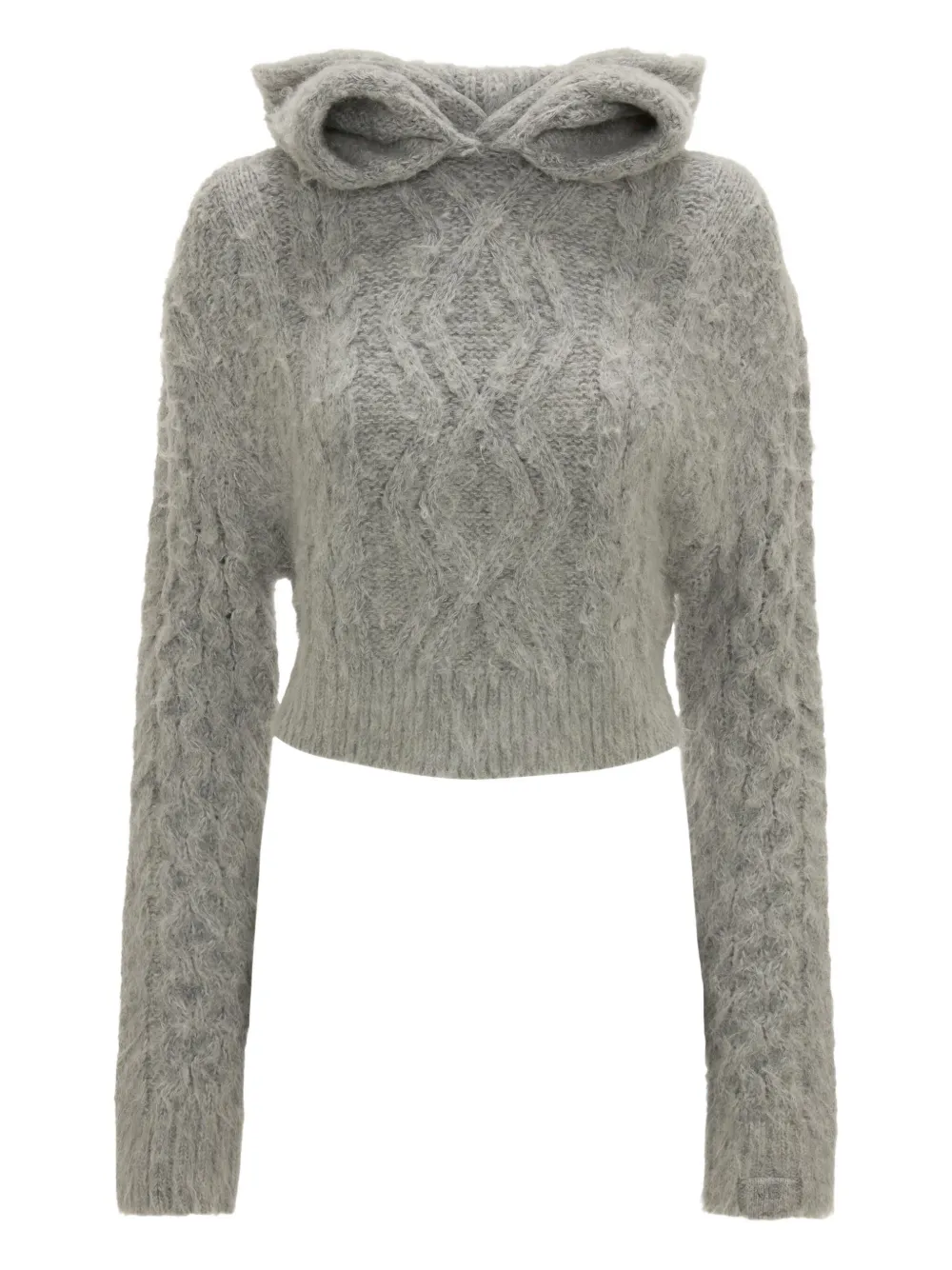 Victoria Beckham cable-knit sweater - Grigio