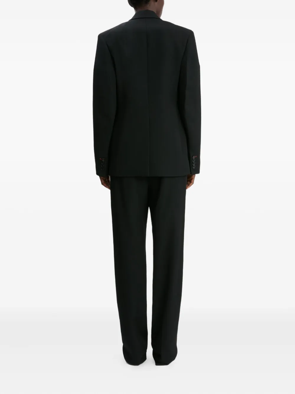 Victoria Beckham Jack met bewerkte mouwen Zwart