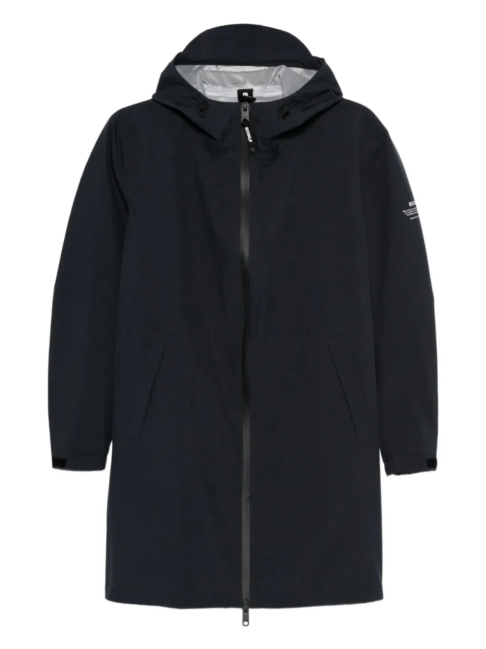 Ecoalf hooded zip-front jacket | Blue | Image 1