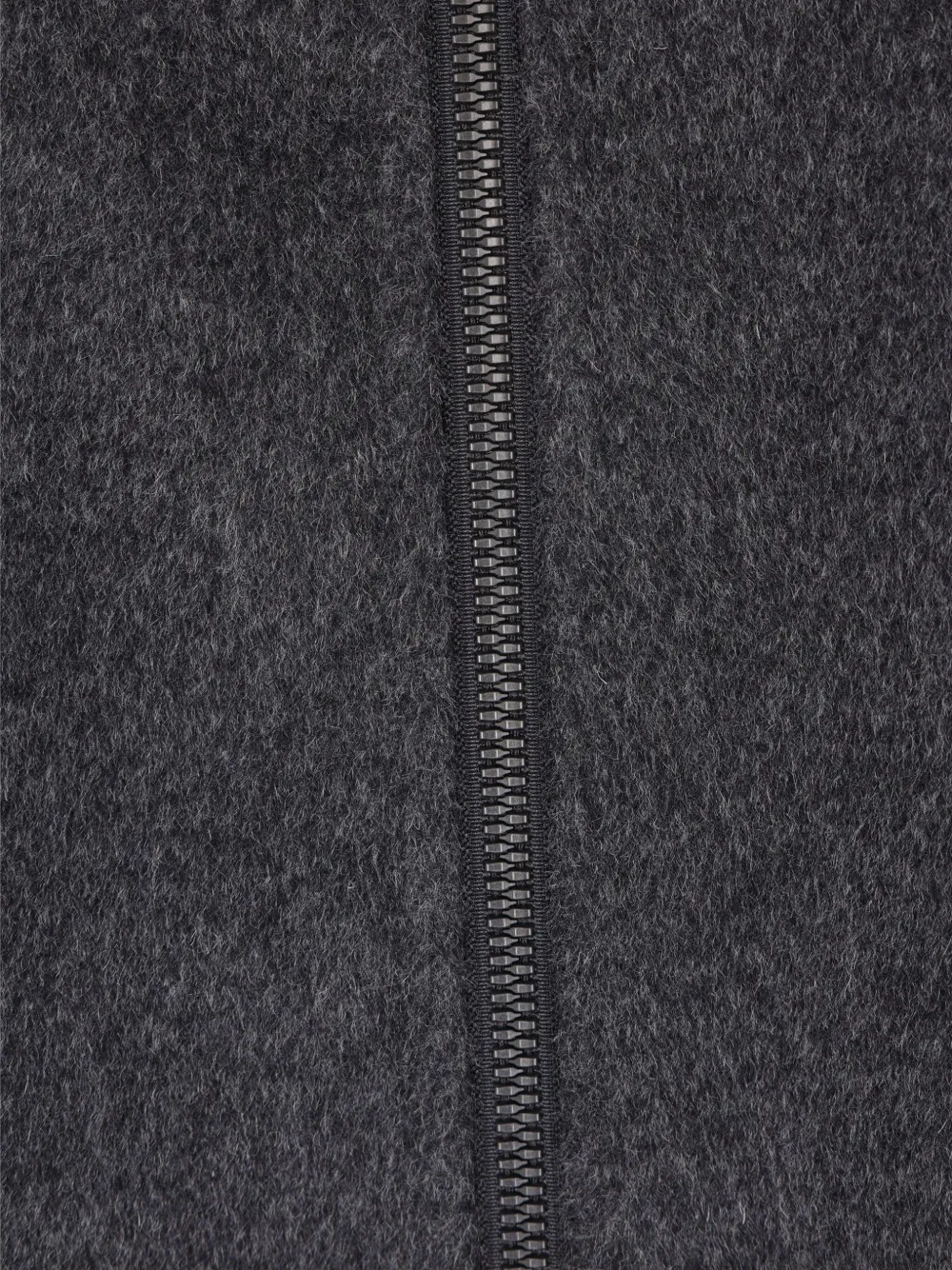 Aspesi Hooded Double-slider Zip Coat In Gray