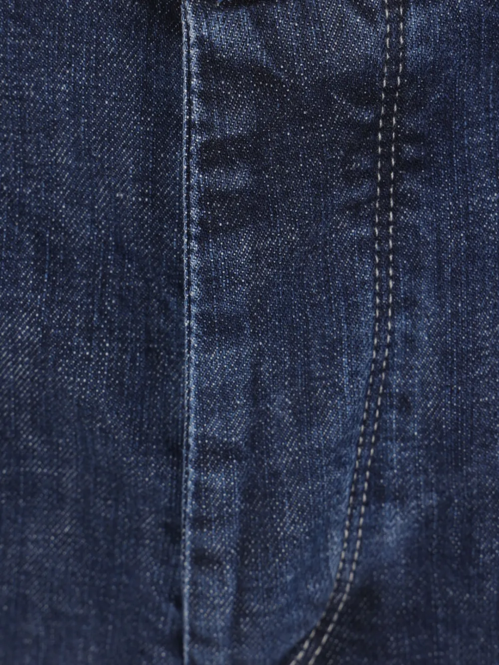 Incotex Geplooide denim jeans Blauw