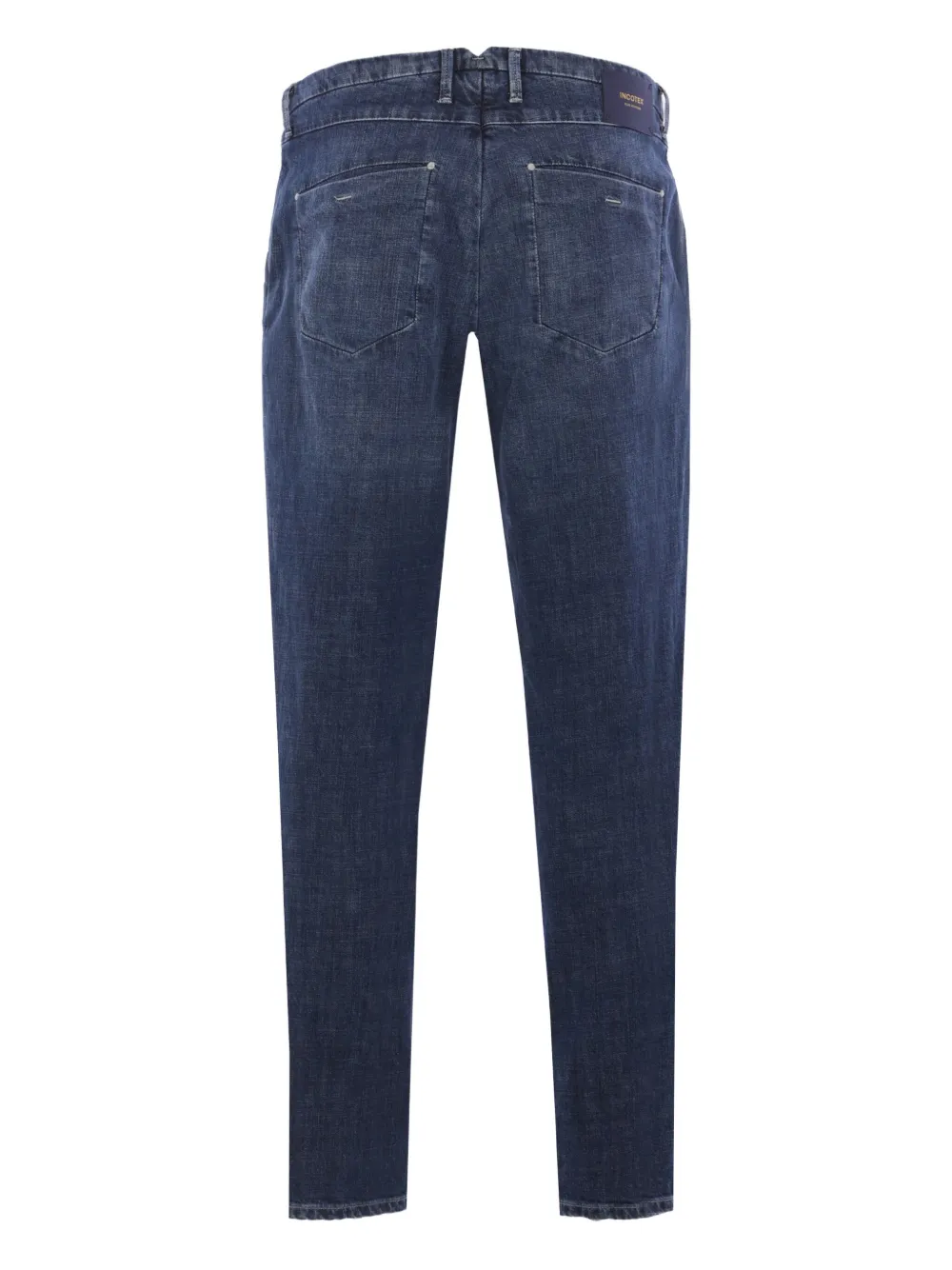Incotex pleated denim jeans - Blauw