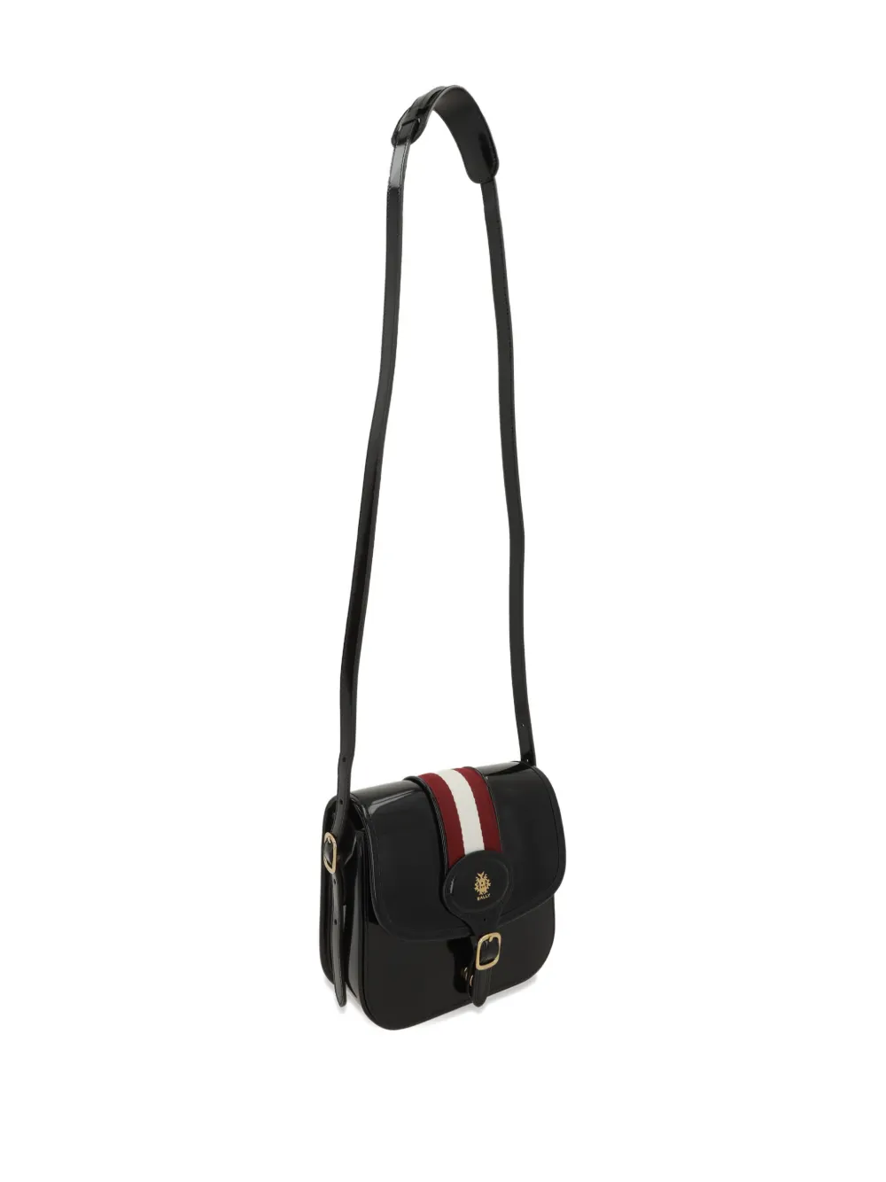 Bally Mini Beckett Shoulder Bag In Black