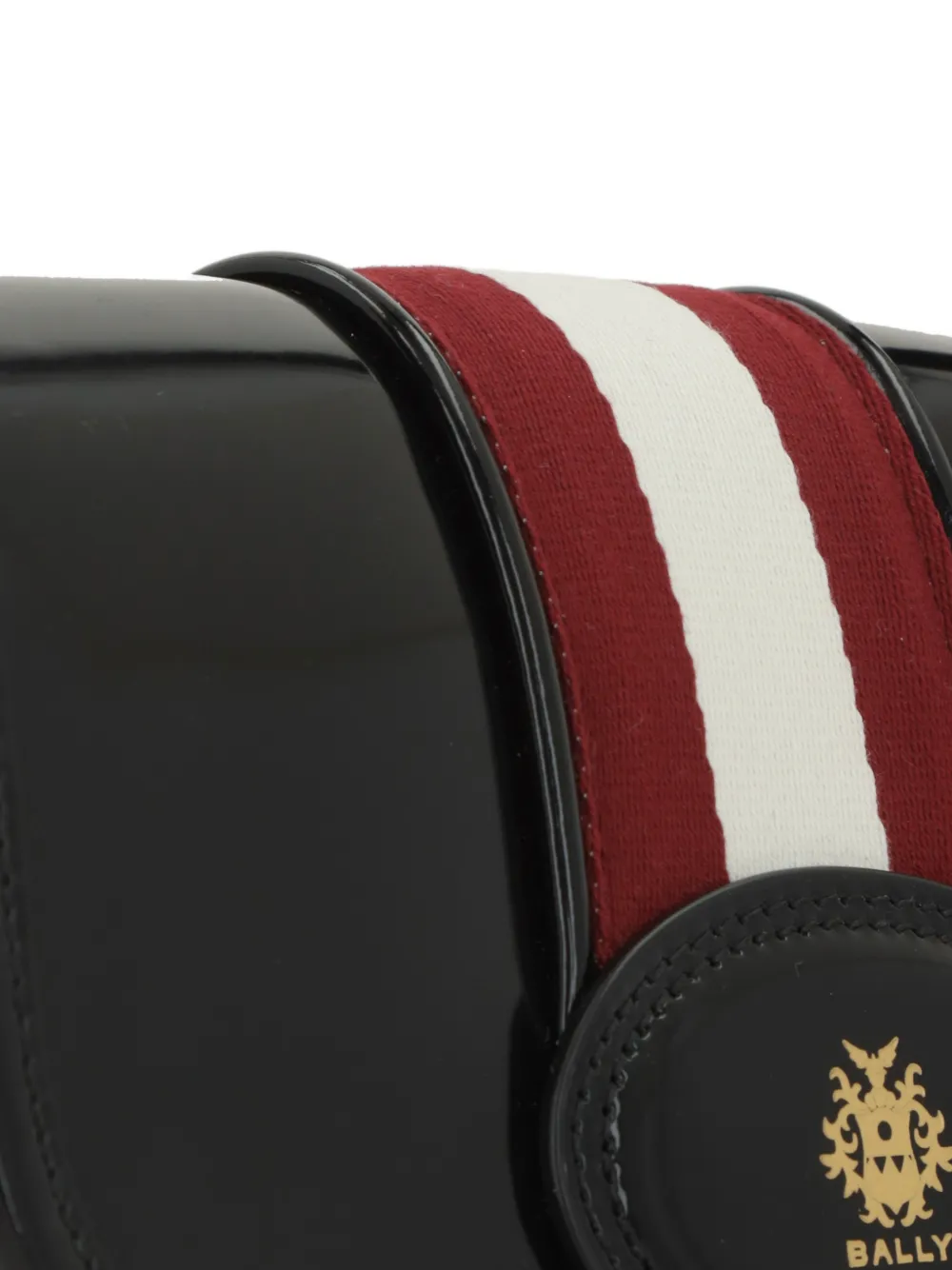 Bally Mini Beckett Shoulder Bag In Black