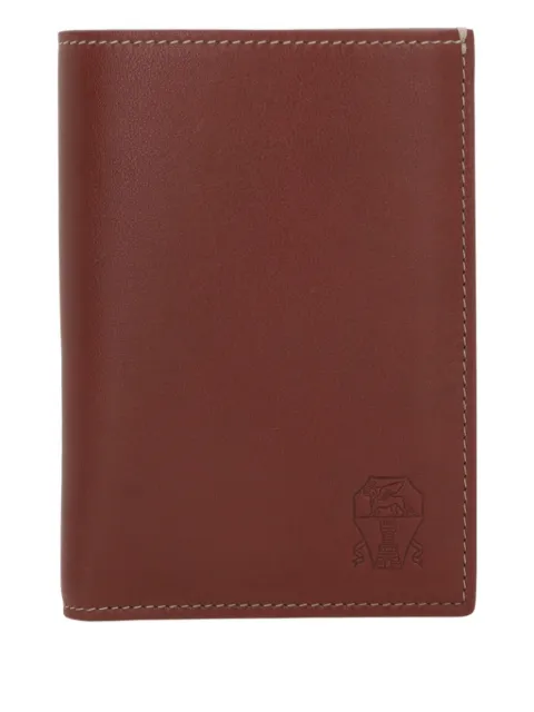 Brunello Cucinelli leather wallet
