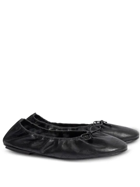Alberta Ferretti flats con detalle de moño