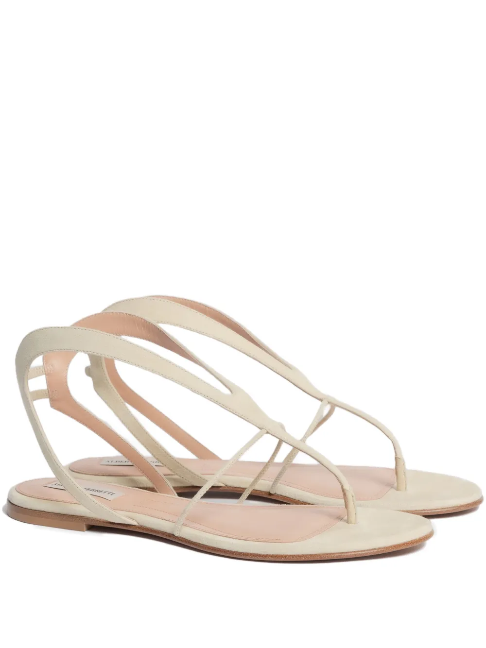 Alberta Ferretti Sandalen met bandje Beige