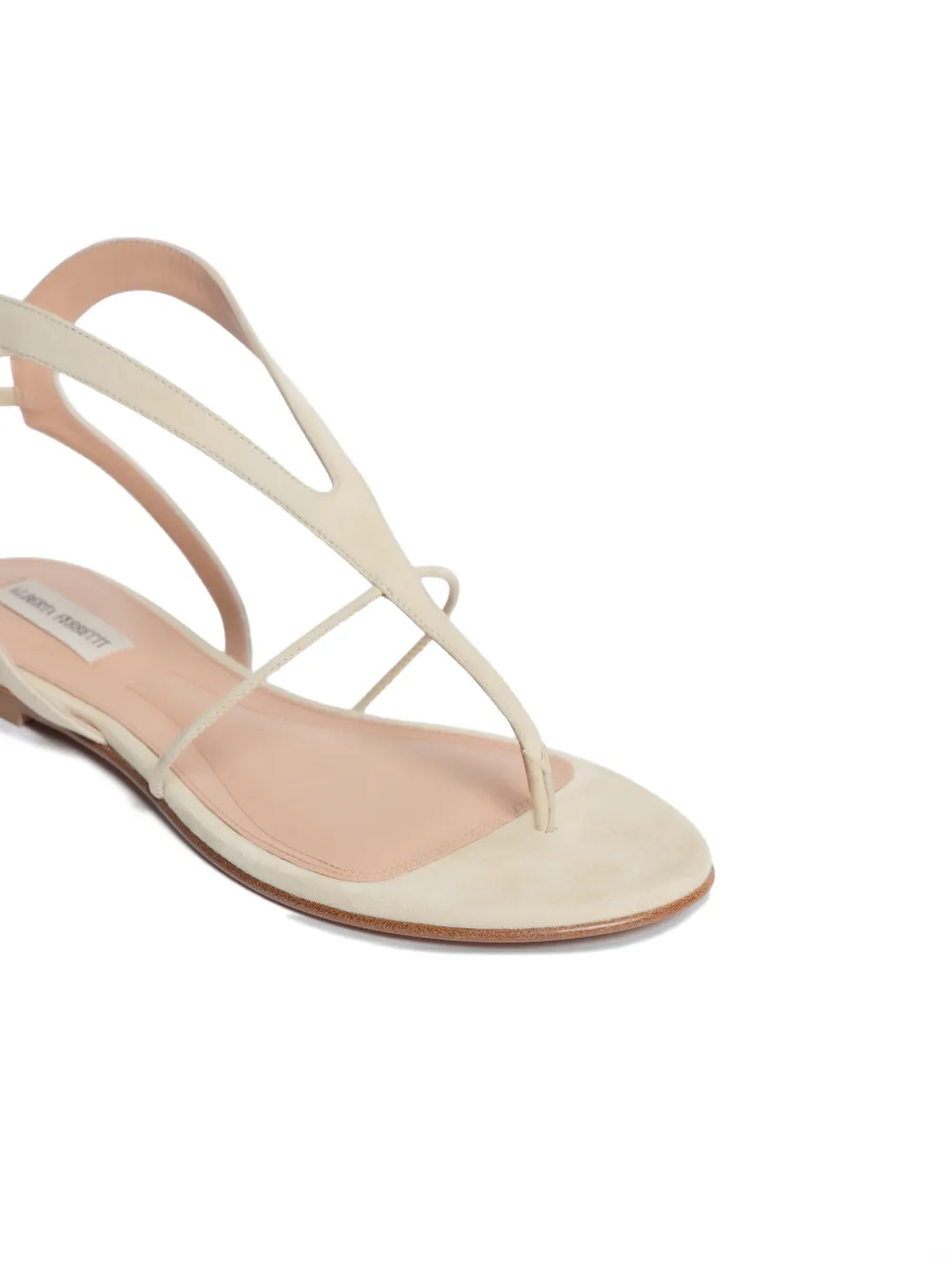 Alberta Ferretti Sandalen met bandje Beige