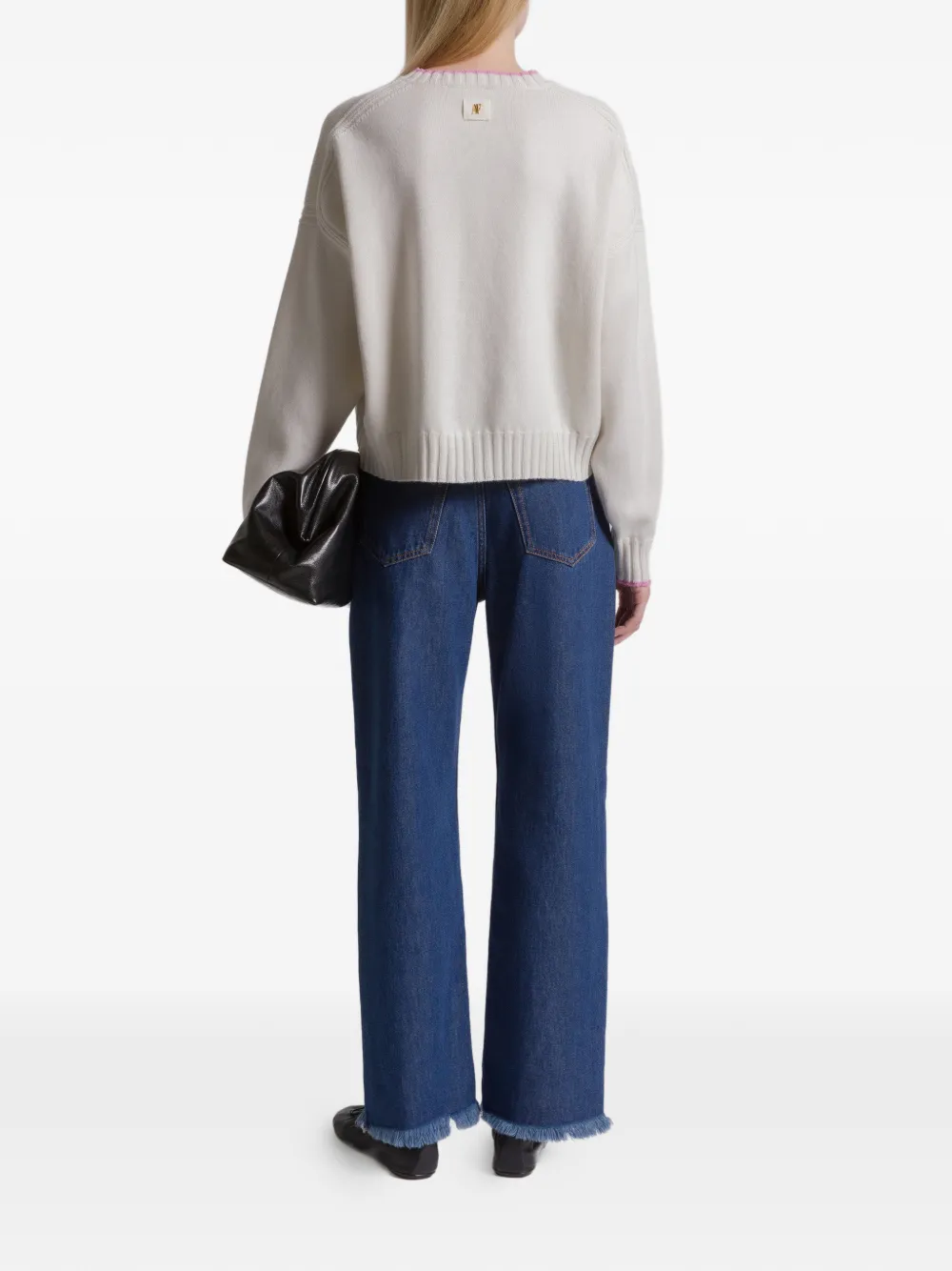  Alberta Ferretti Floral Knitwear - Neutrals 