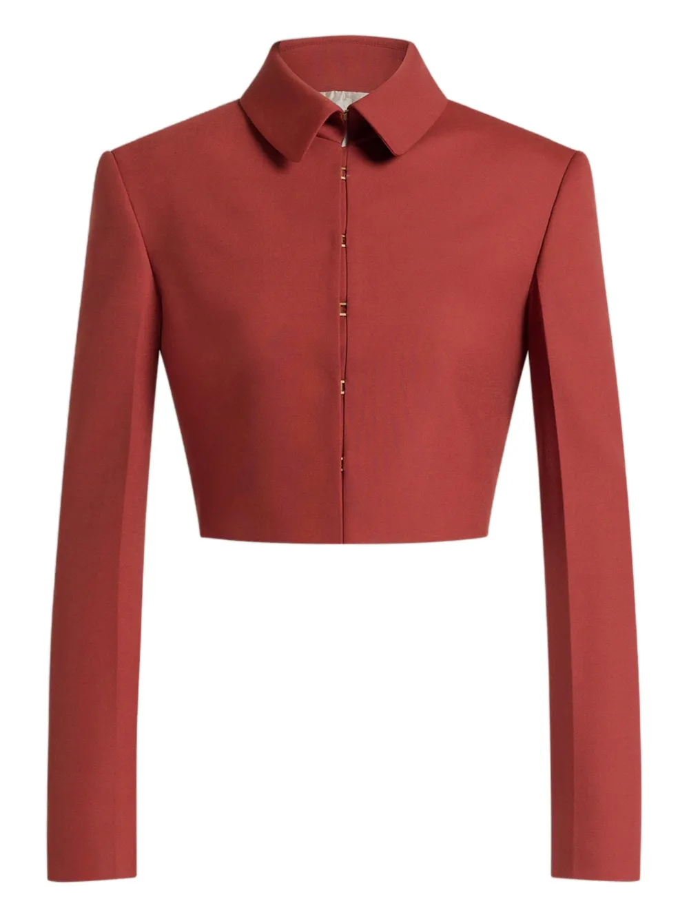 Alberta Ferretti Giacca con colletto - Rosso