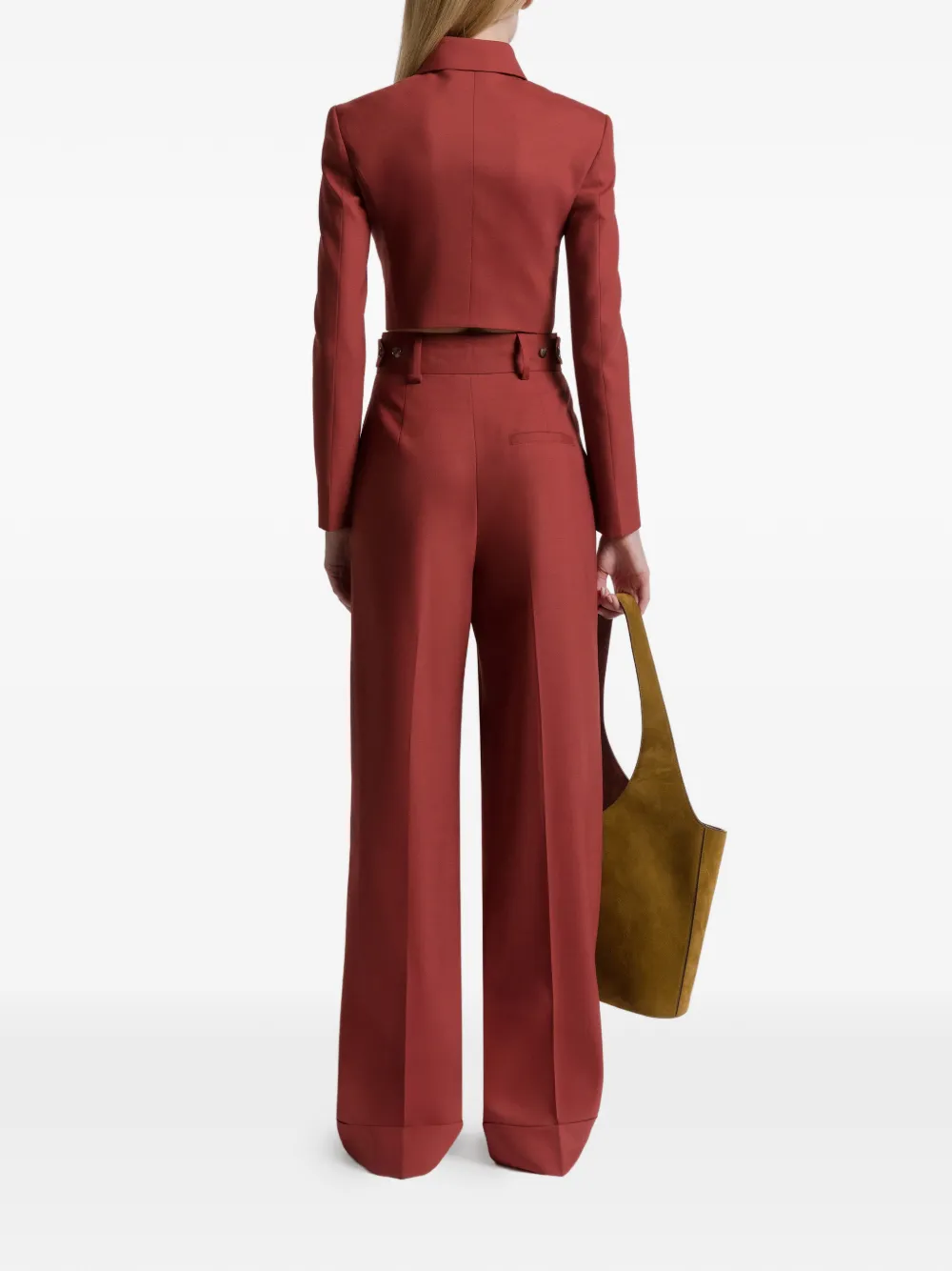  Alberta Ferretti Collared Jacket 