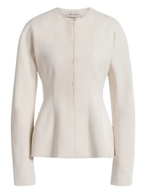 Alberta Ferretti zip-fastening caddy jacket