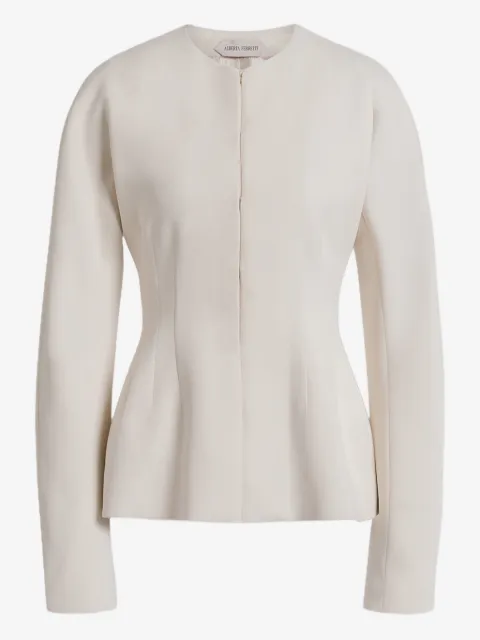 Alberta Ferretti zip-fastening caddy jacket