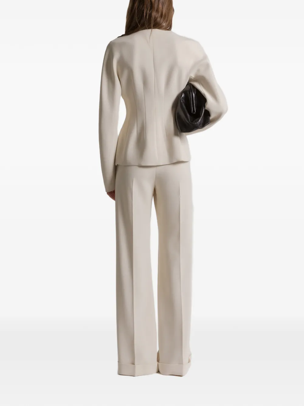 Alberta Ferretti zip-fastening caddy jacket Beige