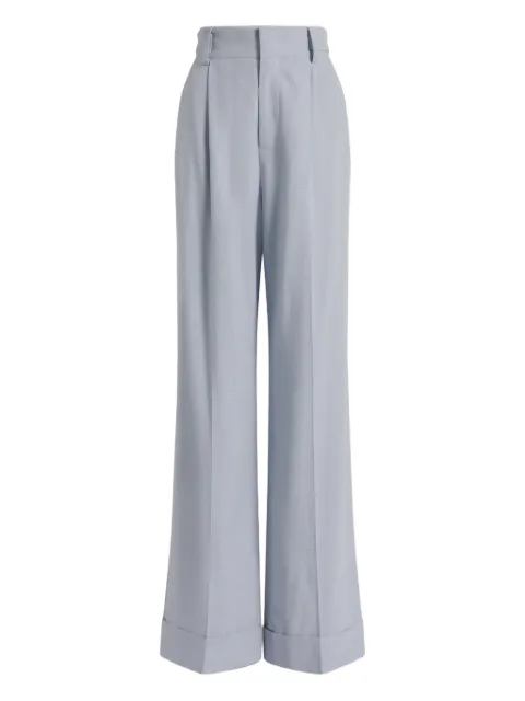 Alberta Ferretti cuffed trousers
