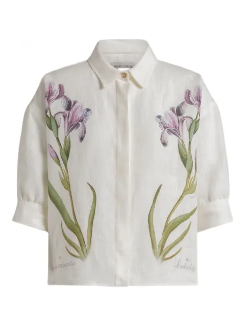 Alberta Ferretti floral print shirt