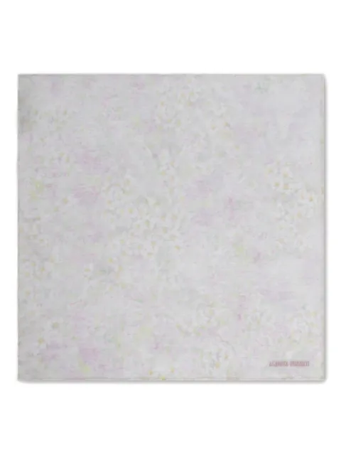 Alberta Ferretti petal-print scarf