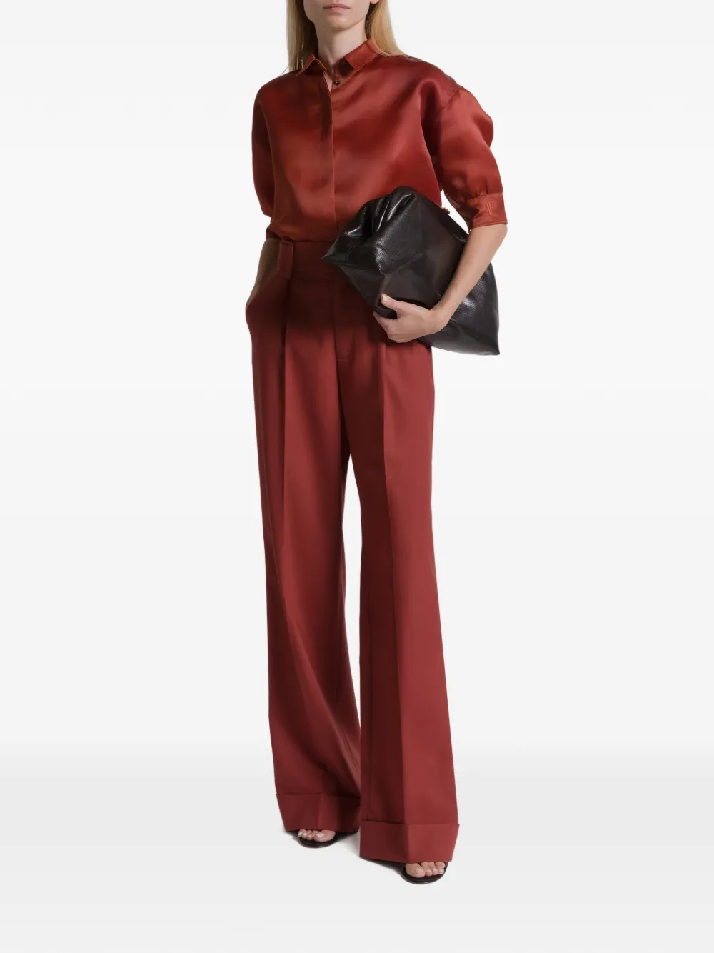 Alberta Ferretti Overhemd - Bruin