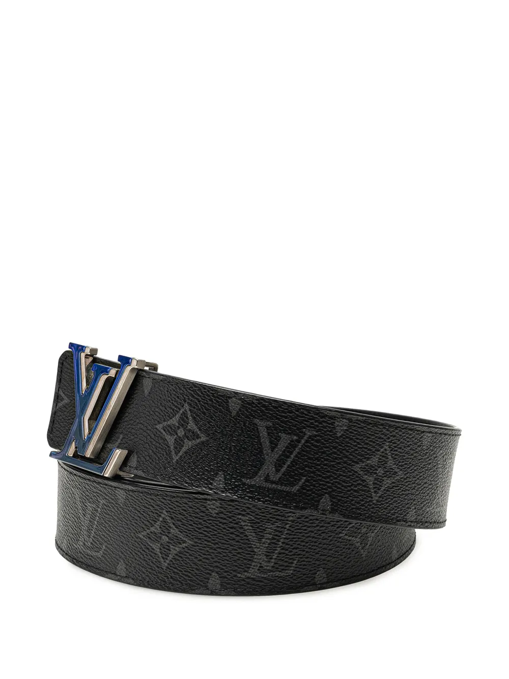 Louis Vuitton Pre-Owned 2022 Monogram Eclipse LV Initiales Reversible belt | Image 2