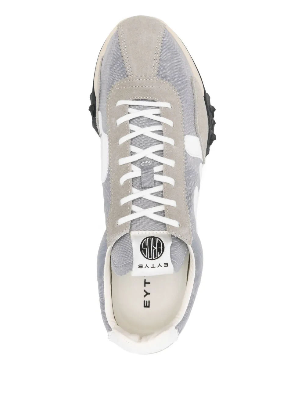 EYTYS Eros logo-detail suede sneakers Grey