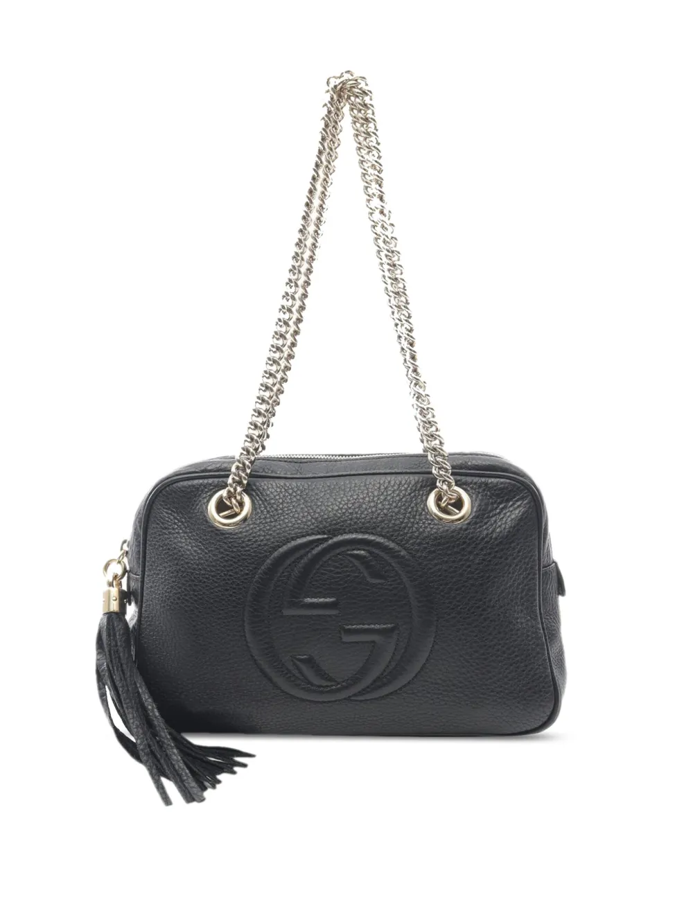 Gucci Pre-Owned 2016-2025 Leather Soho Chain Zip shoulder bag | Black | Image 1