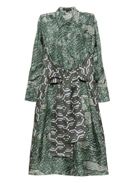 Biyan printed silk dress