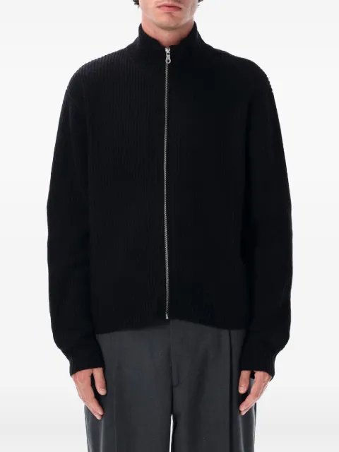 Berner Kühl Drained ribbed zip-up cardigan