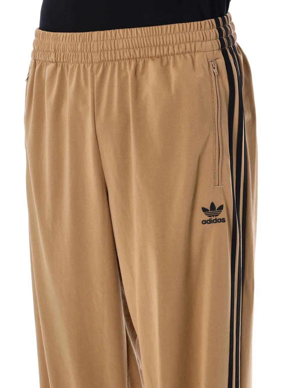 Adidas Originals Adicolor Firebird Recycled Track Pants In Brown