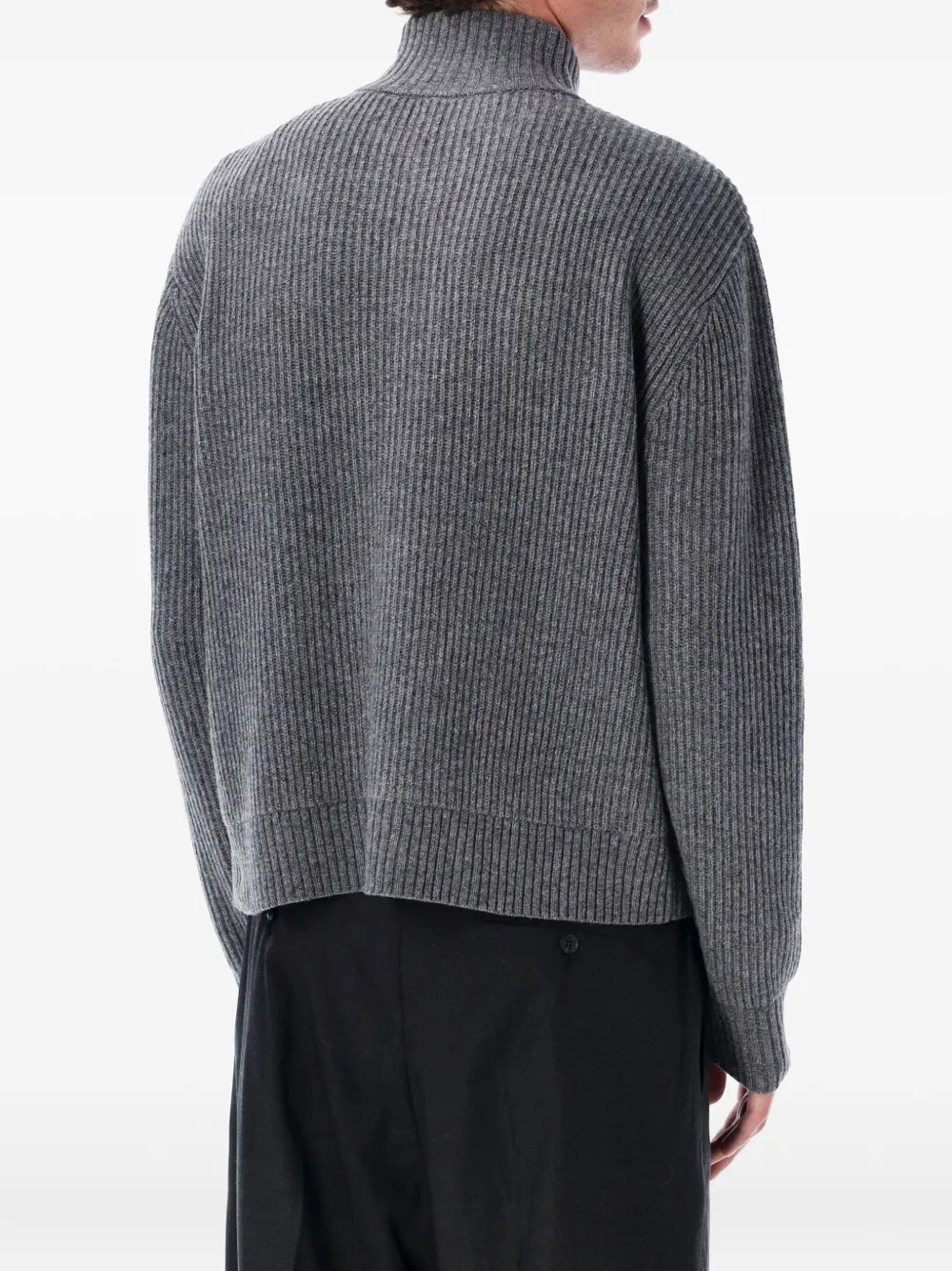 Berner Kuhl High Neck Long Sleeve Knitwear In Gray
