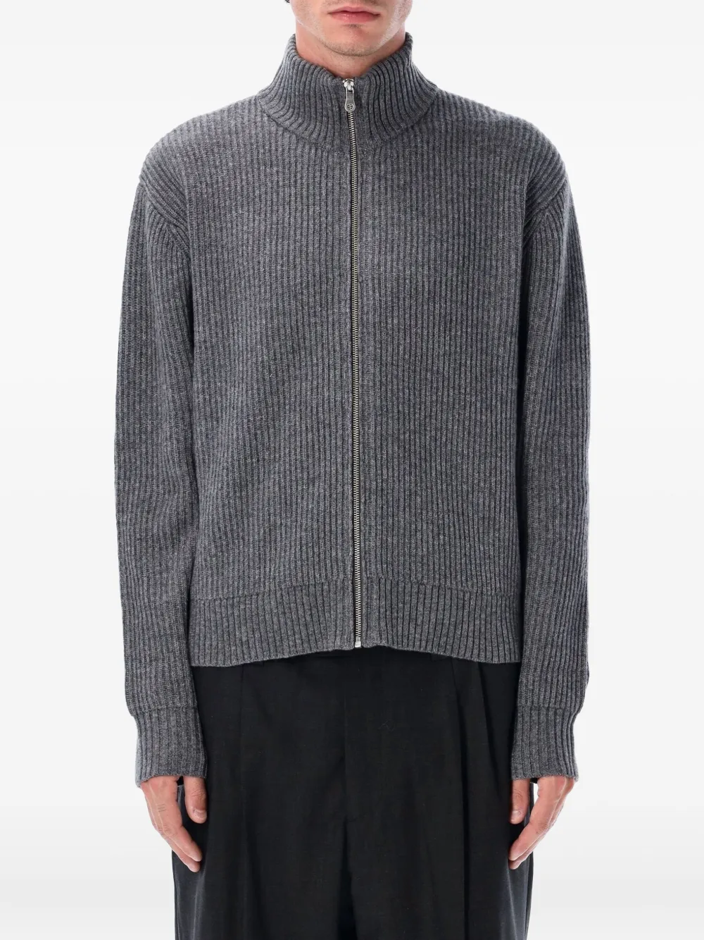 Berner Kuhl High Neck Long Sleeve Knitwear In Gray