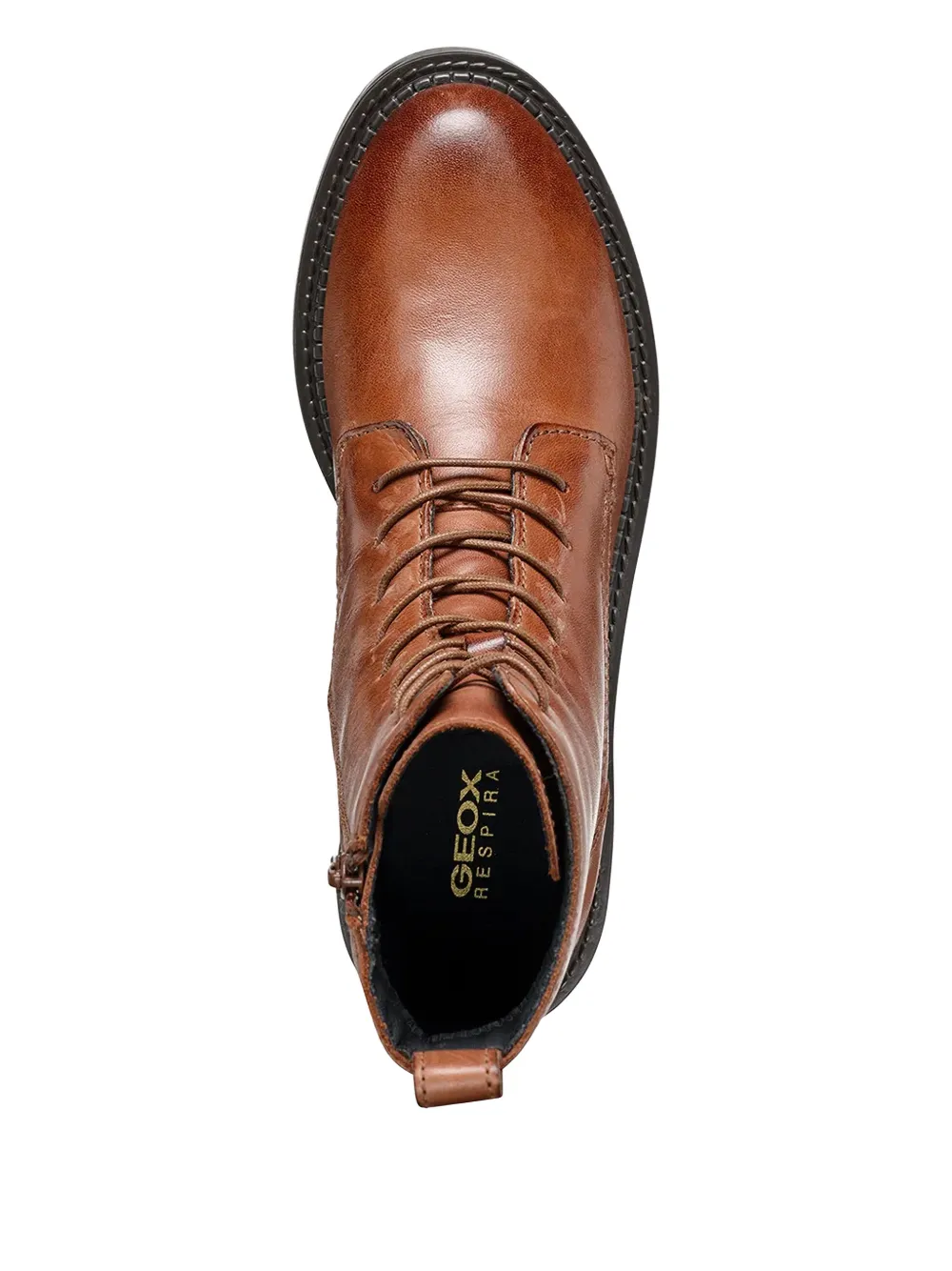 Geox 35mm Serilda Combat Boots In Brown